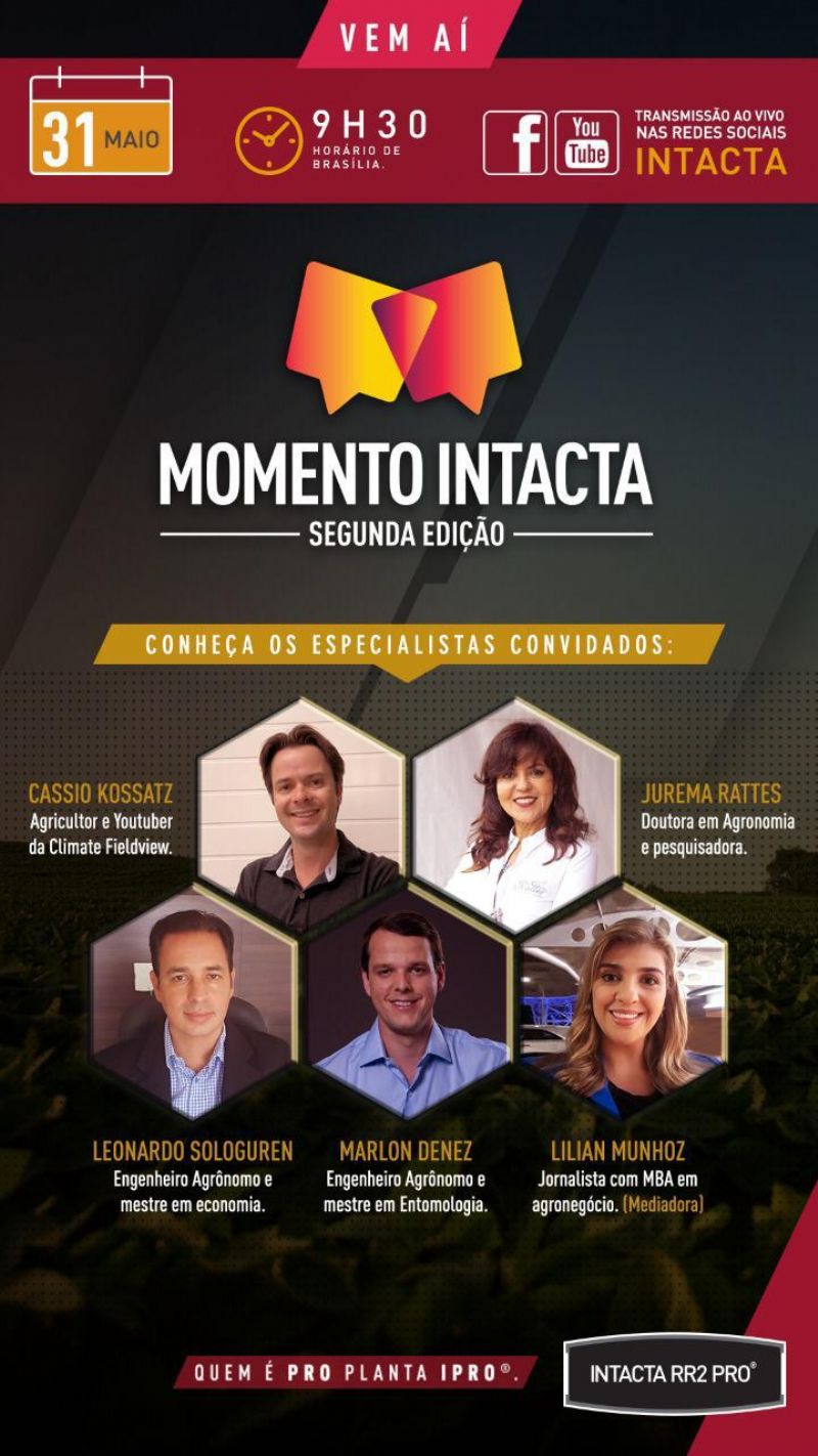 Sindicato Rural sedia Momento Intacta