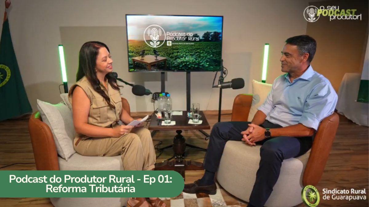 Sindicato Rural de Guarapuava lança o primeiro episódio do Podcast do Produtor Rural