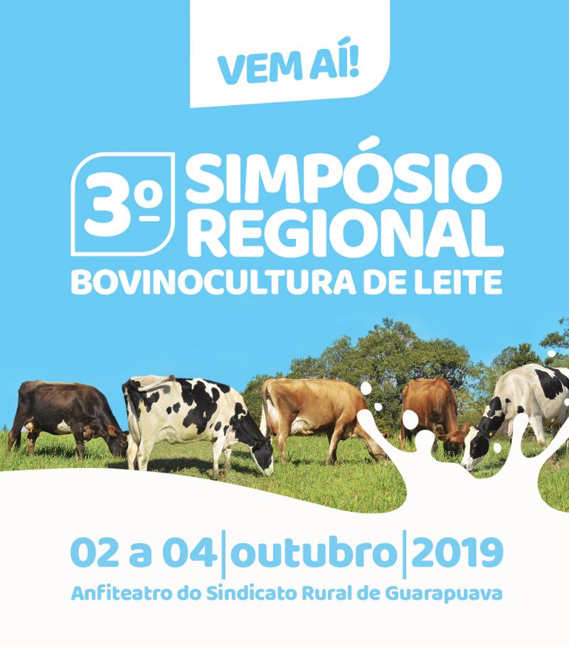 Inscrições abertas para o Simpósio Regional da Bovinocultura de Leite