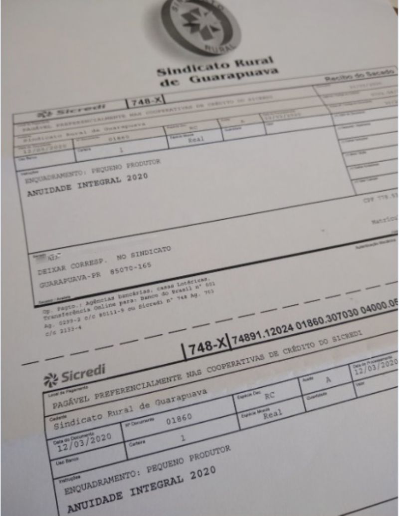 Anuidade 2020 do Sindicato Rural vence segunda-feira (23)