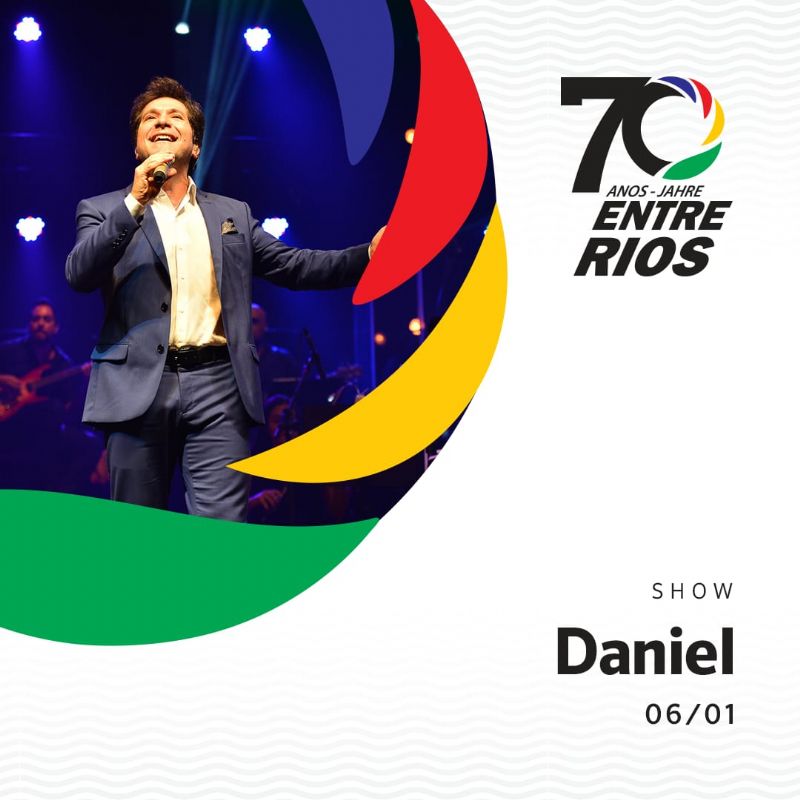 Começa venda on-line para shows da festa de 70 anos de Entre Rios