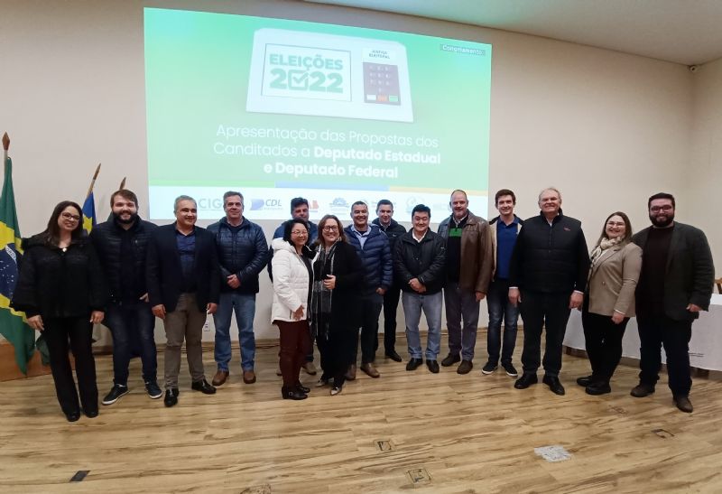 Entidades representativas ouviram propostas de candidatos a deputados federais e estaduais