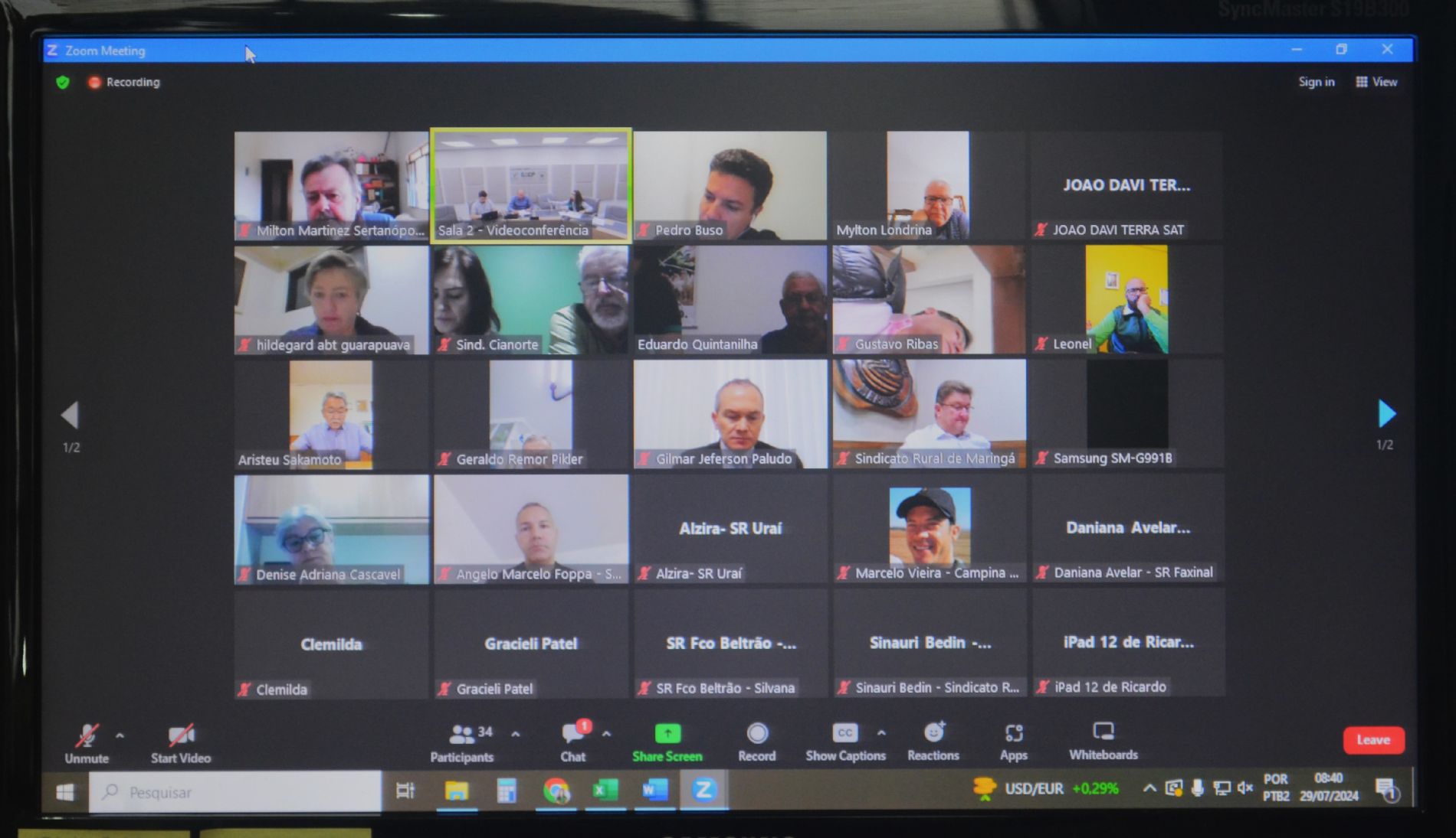 Comissão de Meio Ambiente aborda serviços ambientais, sustentabilidade e certificação