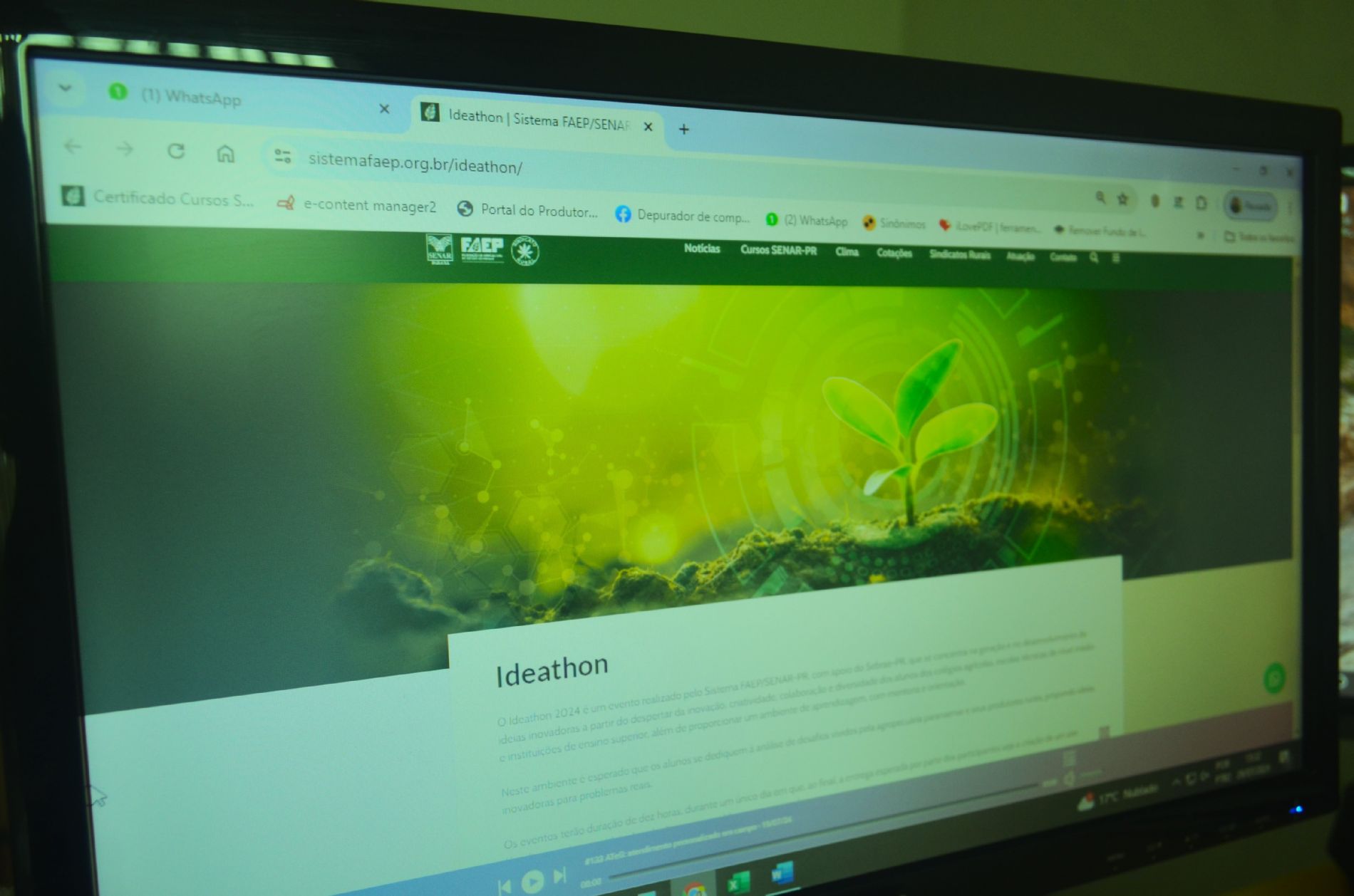 Ideathon: vagas abertas para evento que incentiva pensar soluções para desafios do agro