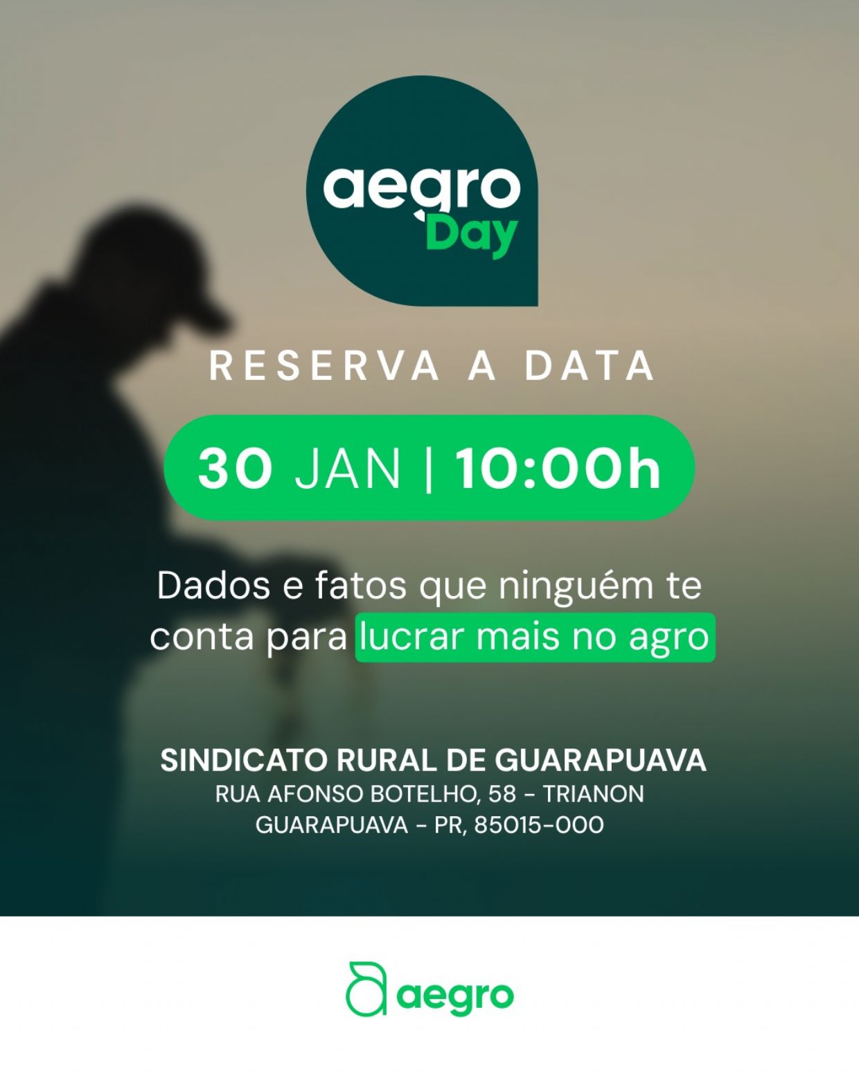 Sindicato Rural: AEGRO DAY vai trazer perspectivas do agro